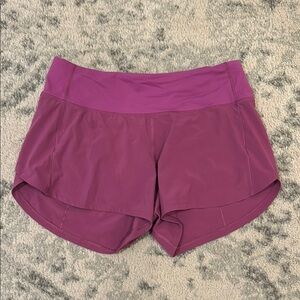 Lululemon Mid-Rise Speed Up Short 4 In